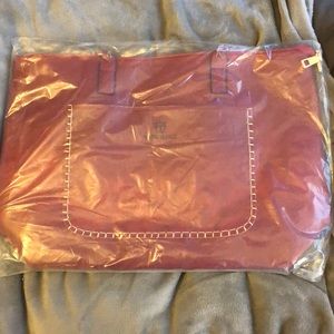 NEW! Still in bag, red leather tote